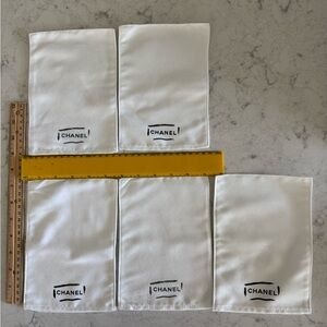 CHANEL Elegant White Dust Bag